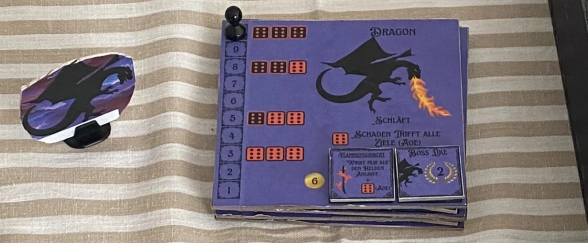 Dragon boss plate with rewards